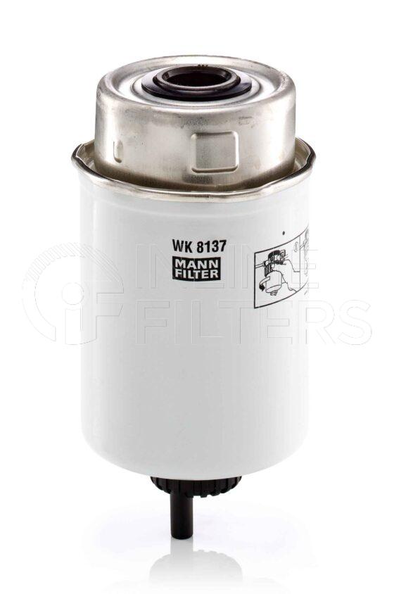 Mann WK 8137. Filter Type: Fuel.