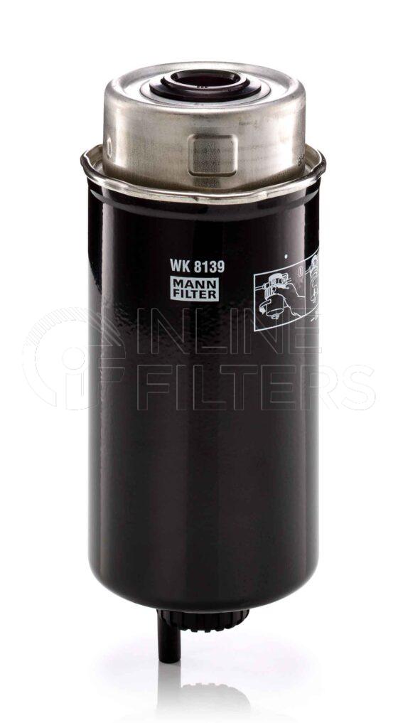 Mann WK 8139. Filter Type: Fuel.