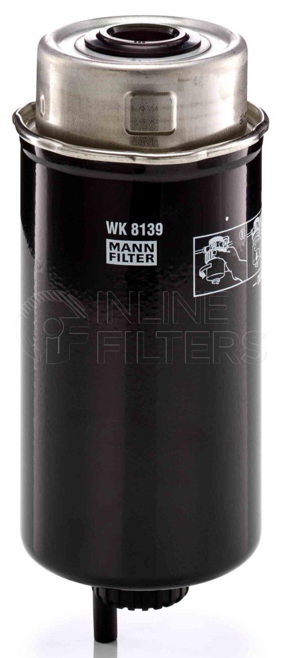 Mann WK 8139. Filter Type: Fuel.