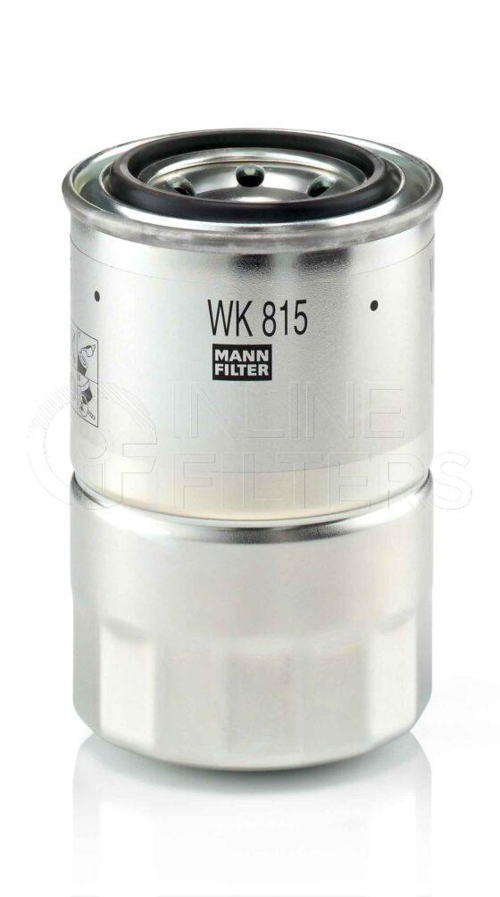 Mann WK 815 X. Filter Type: Fuel.