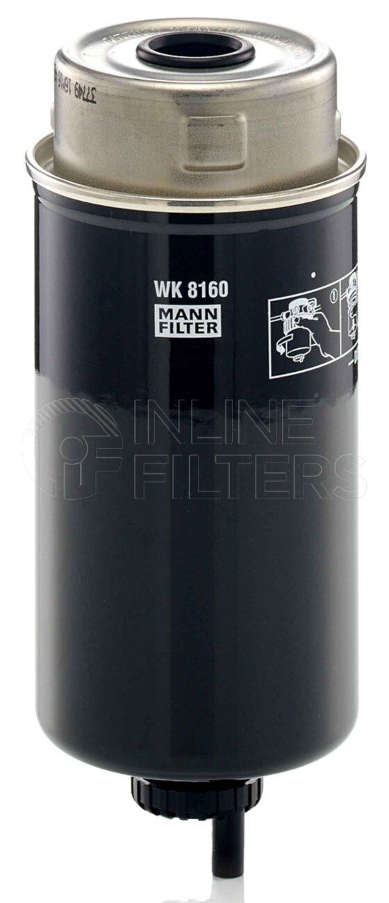 Mann WK 8160. Filter Type: Fuel.