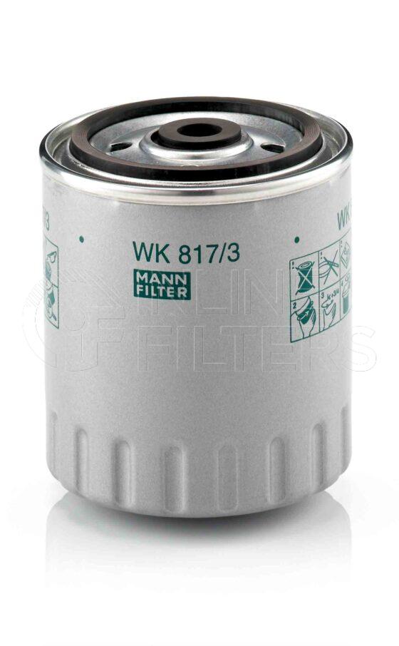 Mann WK 817/3 X. Filter Type: Fuel.