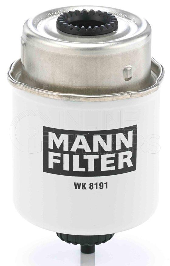 Mann WK 8191. Filter Type: Fuel.