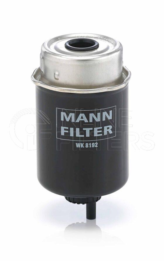 Mann WK 8192. Fuel Filter Product – Brand Specific Mann – Collar Lock Product Mann filter product