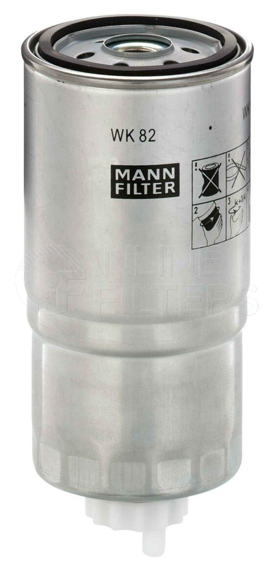 Mann WK 82. Filter Type: Fuel.