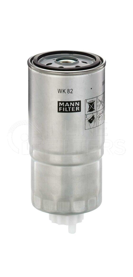 Mann WK 82. Filter Type: Fuel.