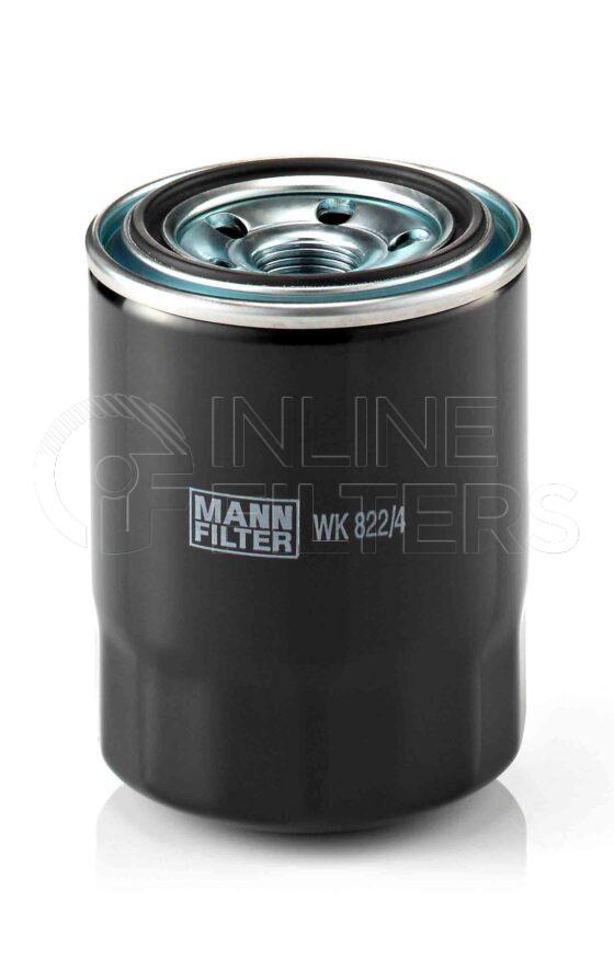 Mann WK 822/4. Filter Type: Fuel.