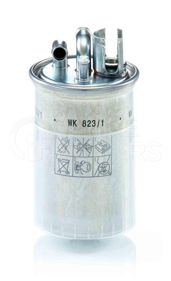 Mann WK 823/1. Filter Type: Fuel.