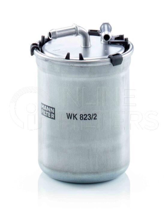 Mann WK 823/2. Filter Type: Fuel.