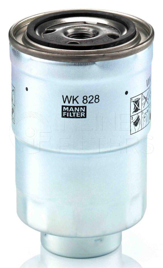 Mann WK 828 X. Filter Type: Fuel.