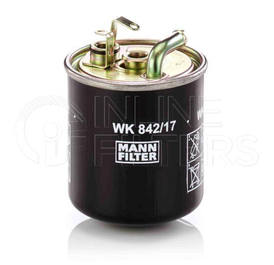 Mann WK 842/17. Filter Type: Fuel.