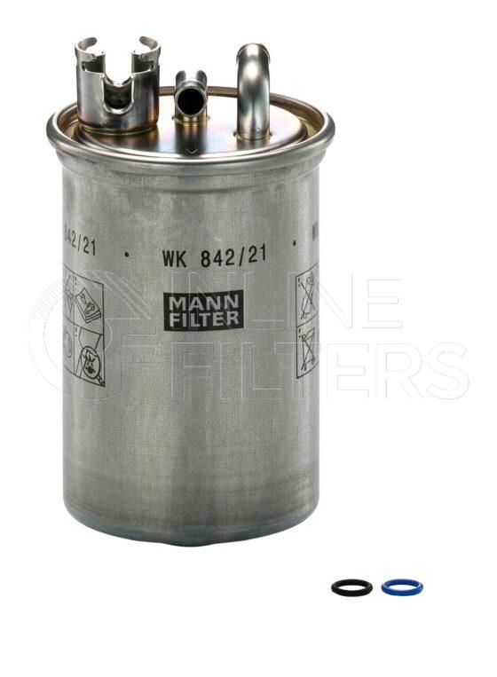Mann WK 842/21 X. Filter Type: Fuel.