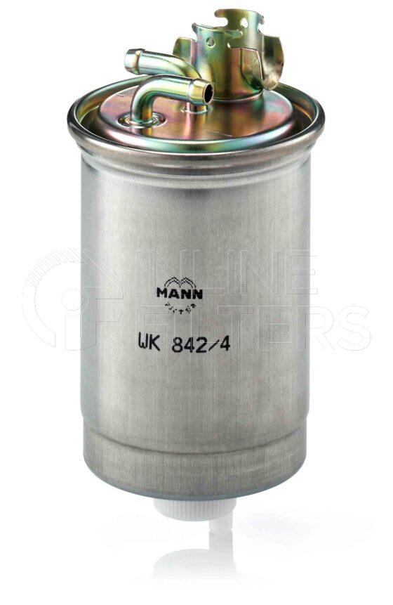 Mann WK 842/4. Filter Type: Fuel.
