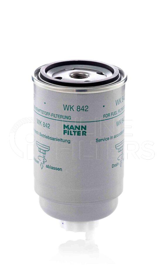 Mann WK 842. Filter Type: Fuel.