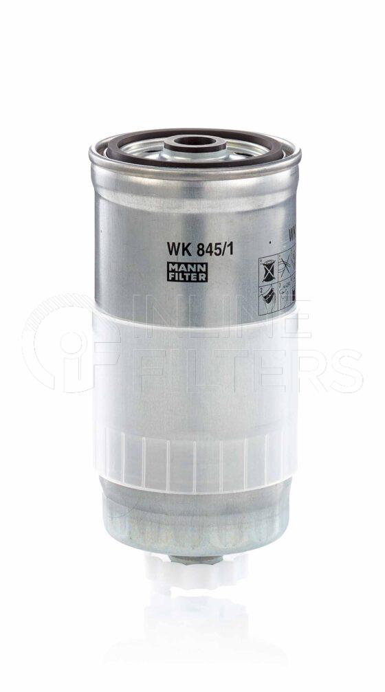Mann WK 845/1. Filter Type: Fuel.