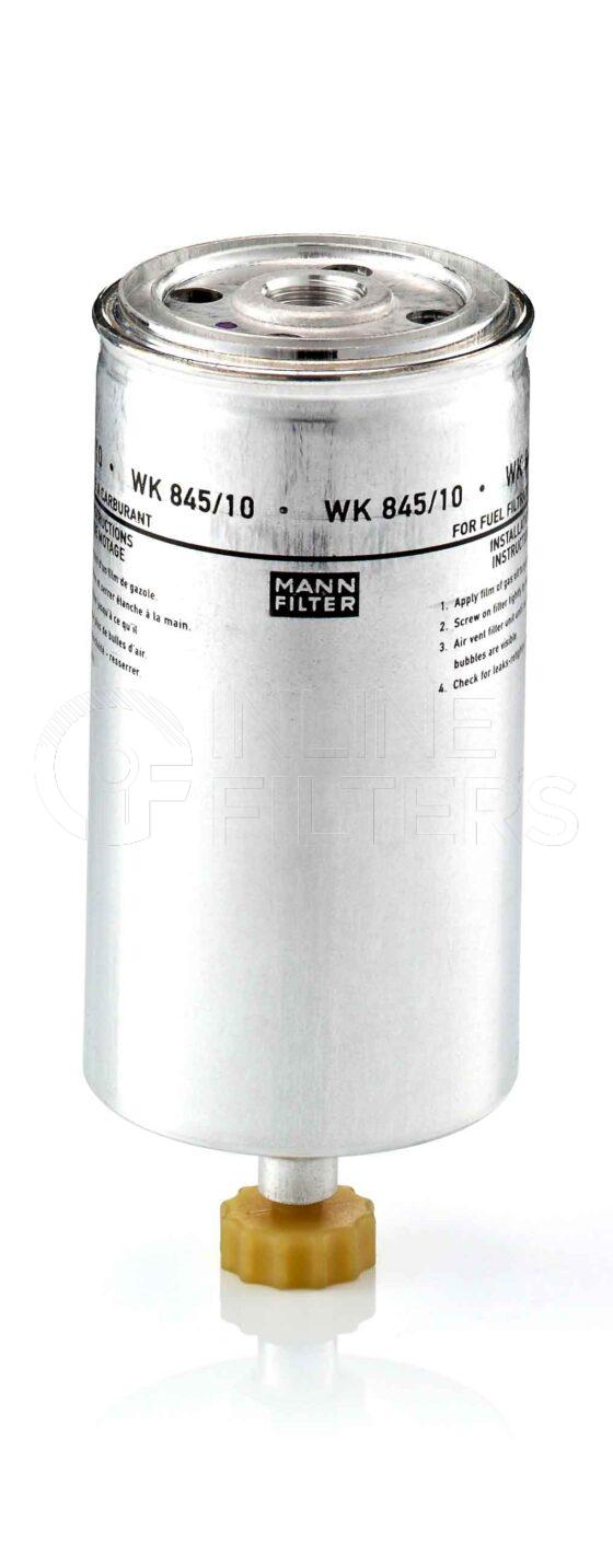 Mann WK 845/10. Filter Type: Fuel.