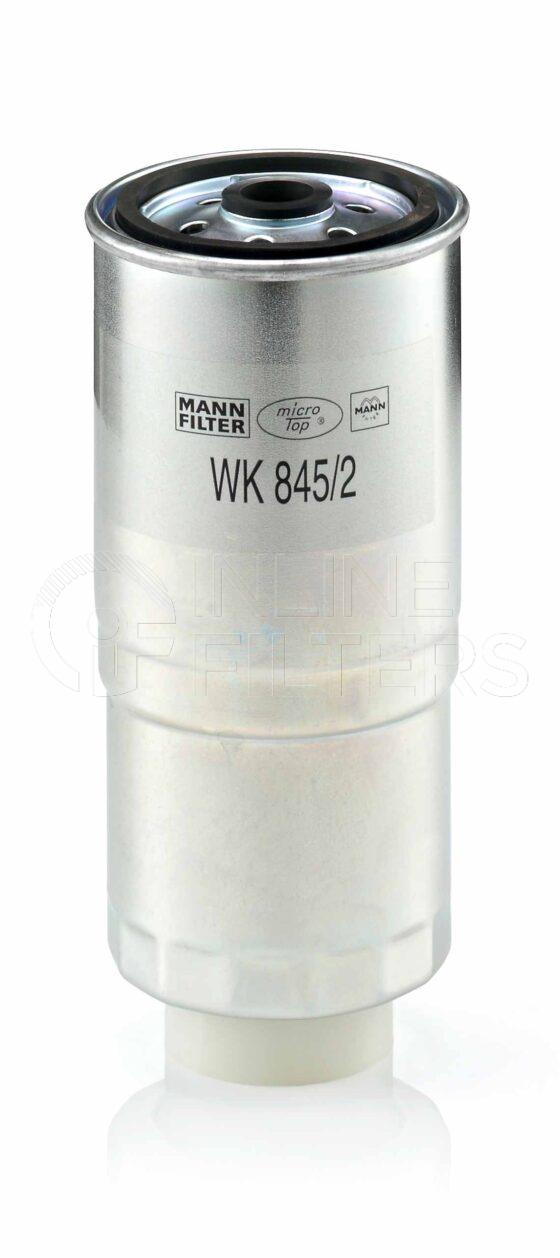 Mann WK 845/2. Filter Type: Fuel.