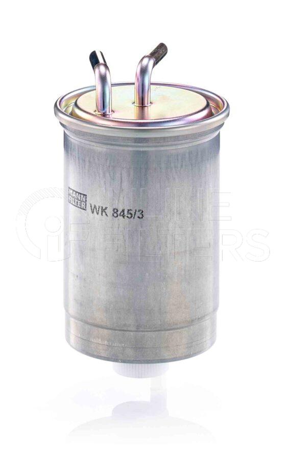 Mann WK 845/3. Filter Type: Fuel.