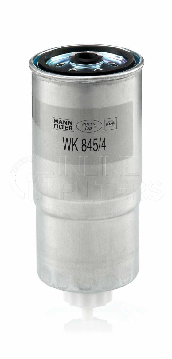 Mann WK 845/4. Filter Type: Fuel.