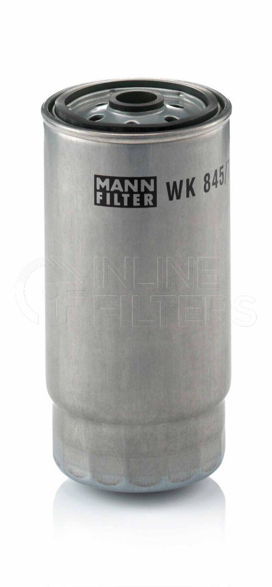 Mann WK 845/7. Filter Type: Fuel.