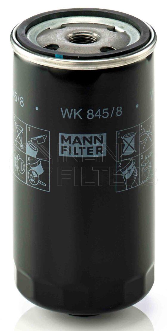 Mann WK 845/8. Filter Type: Fuel.