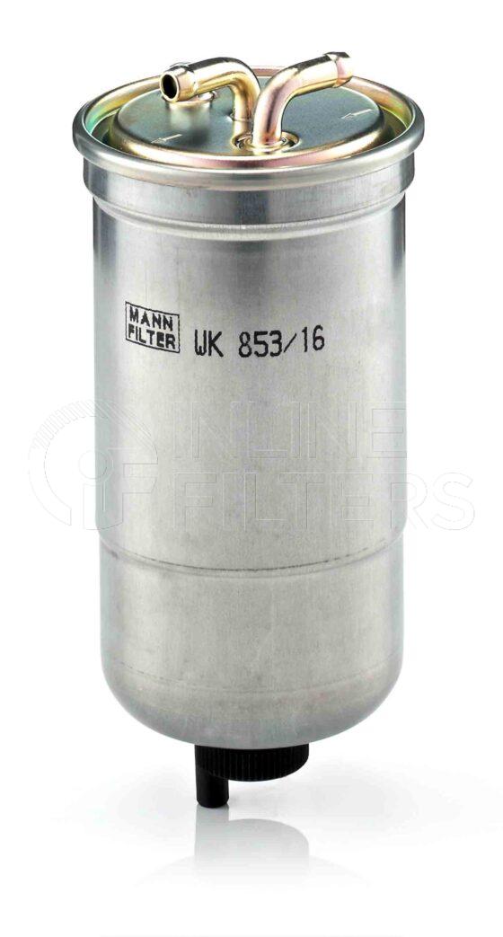 Mann WK 853/16. Filter Type: Fuel.