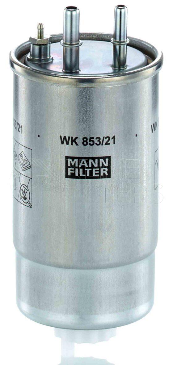 Mann WK 853/21. Filter Type: Fuel.