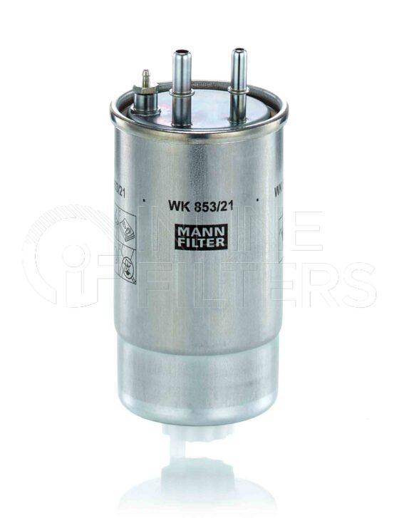 Mann WK 853/21. Filter Type: Fuel.