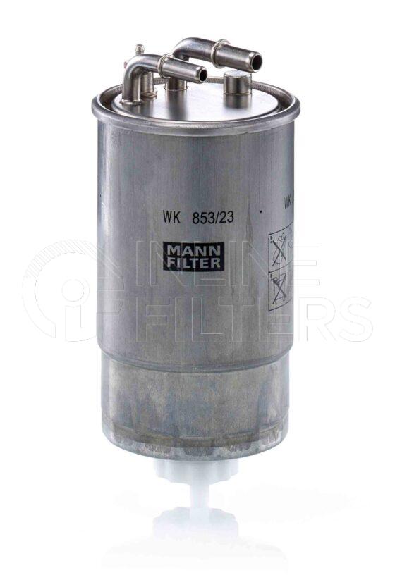 Mann WK 853/23. Filter Type: Fuel.