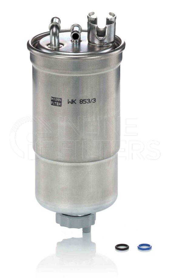 Mann WK 853/3 X. Filter Type: Fuel.