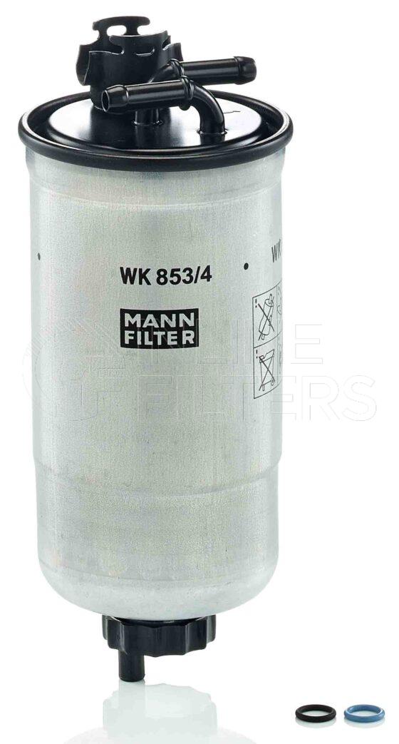 Mann WK 853/4Z. Filter Type: Fuel.