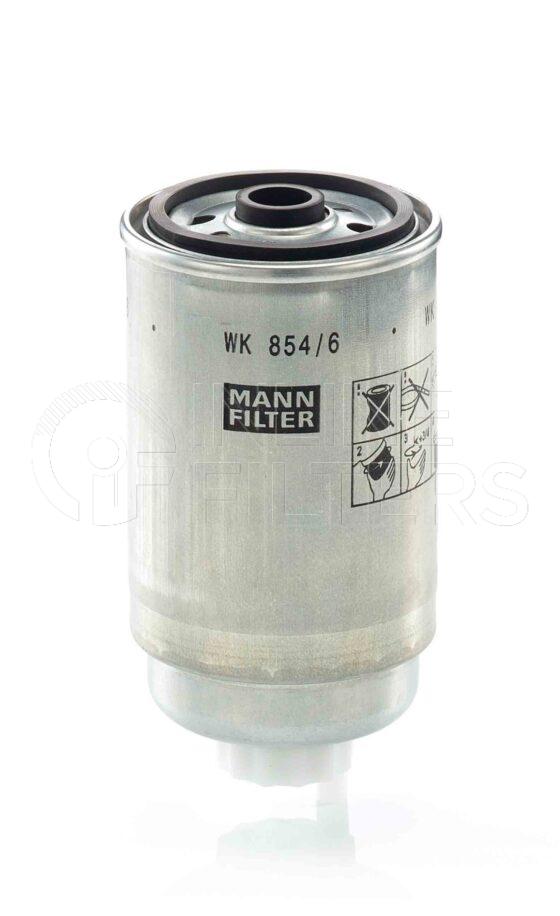 Mann WK 854/6. Filter Type: Fuel.