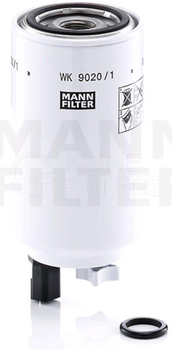 Mann WK 9020/1 X. Fuel Filter Product – Brand Specific Mann – Spin On Product Mann filter product