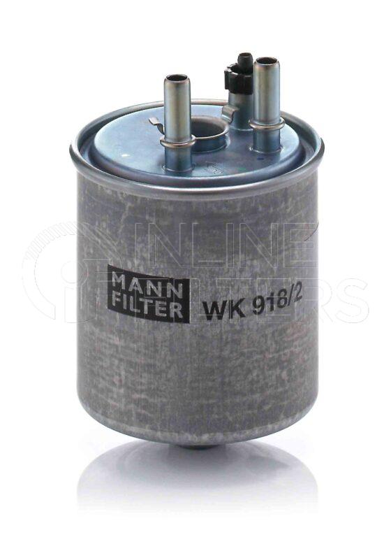 Mann WK 918/2 X. Filter Type: Fuel.