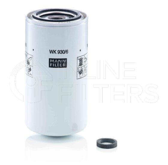 Mann WK 930/6 X. Filter Type: Fuel.