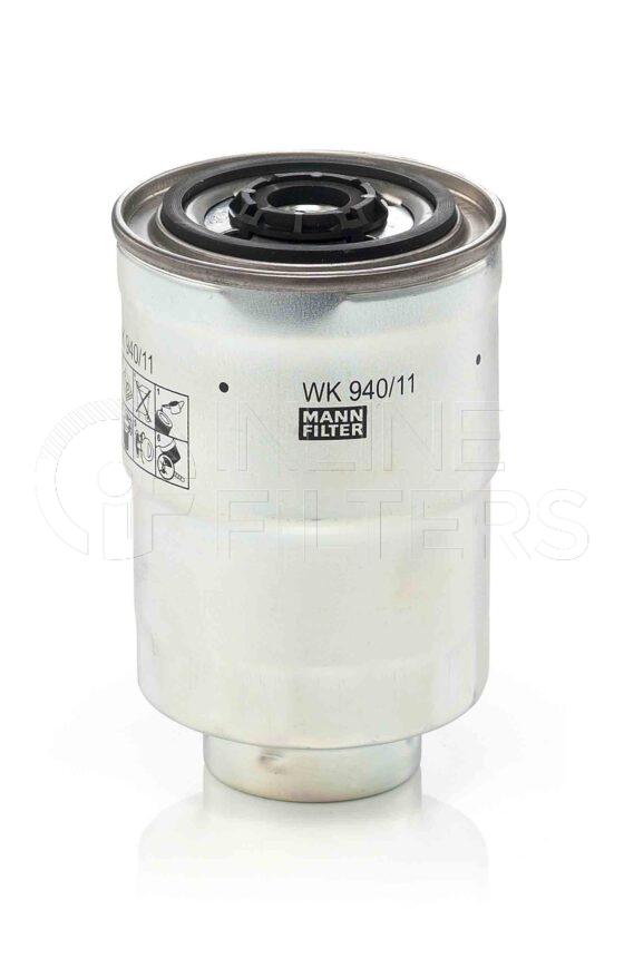 Mann WK 940/11 X. Filter Type: Fuel.