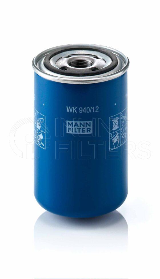 Mann WK 940/12. Filter Type: Fuel.