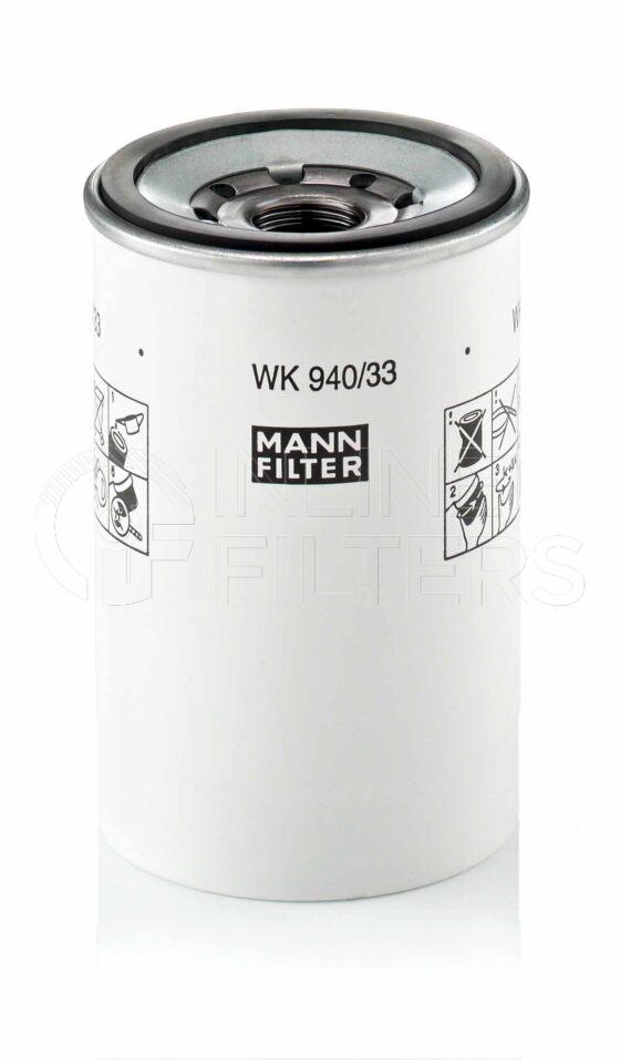 Mann WK 940/33 X. Filter Type: Fuel.
