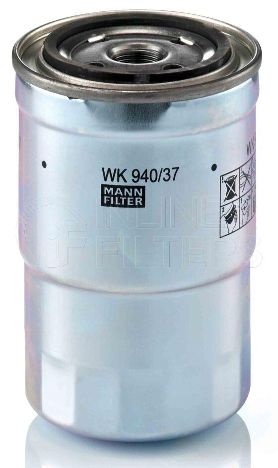 Mann WK 940/37 X. Filter Type: Fuel.