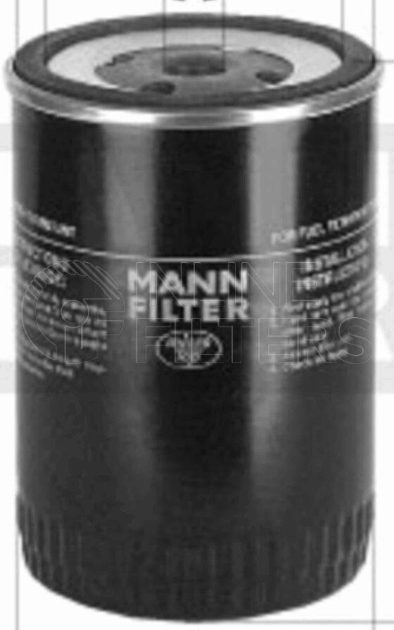Mann WK 943. Filter Type: Fuel.