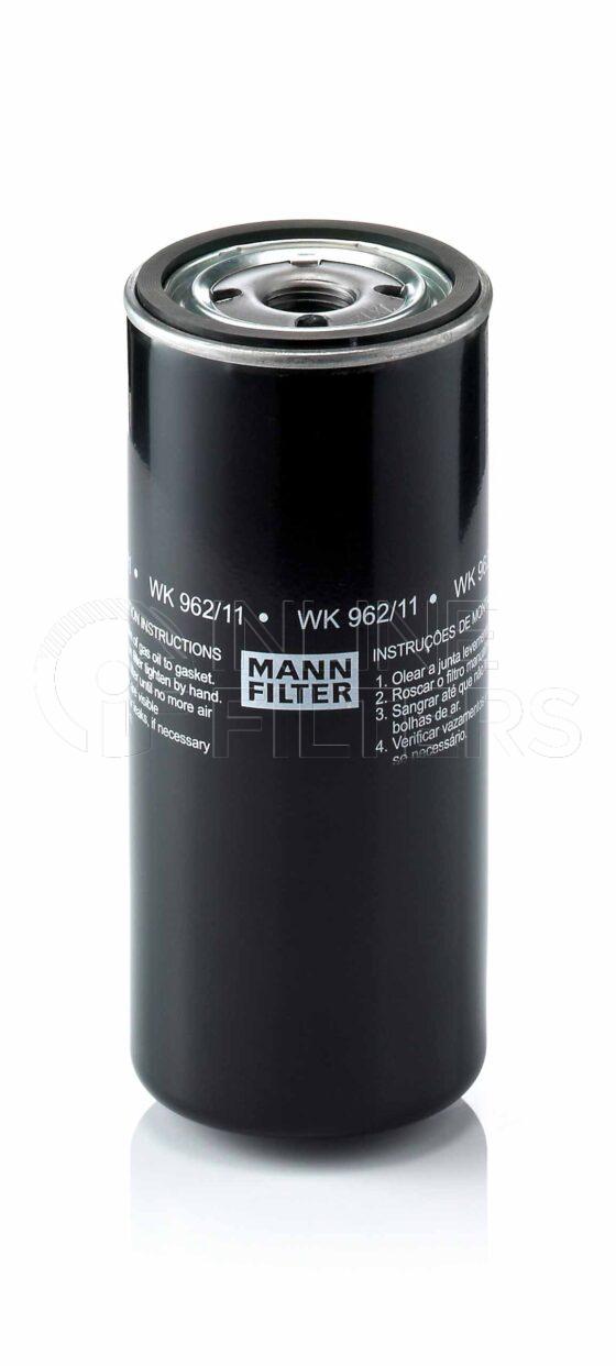 Mann WK 962/11. Filter Type: Fuel.