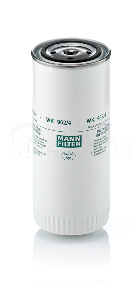 Mann WK 962/4. Filter Type: Fuel.