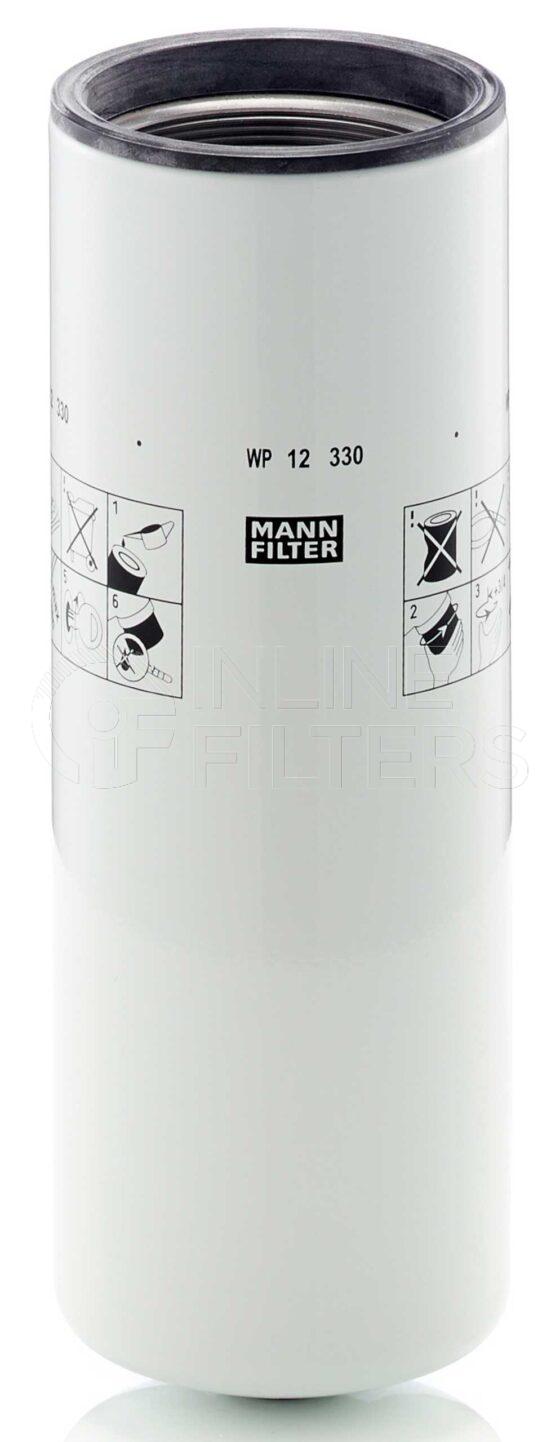 Mann WP 12 330. Filter Type: Lube.