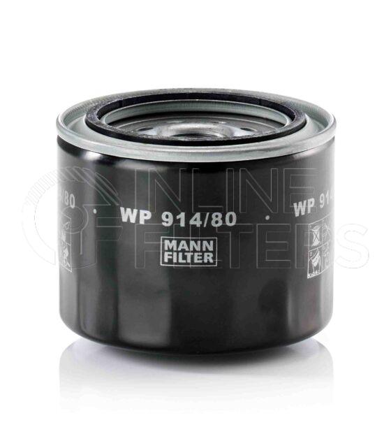 Mann WP 914/80. Filter Type: Lube.