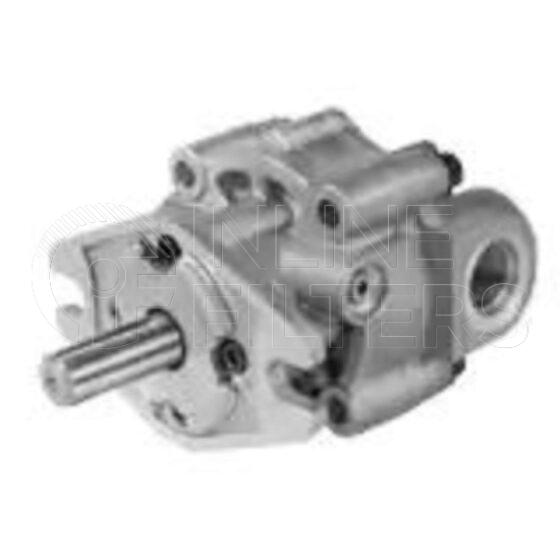 Parker 900228. MGG20025 CB6D2. Size: 0025. Motor Displacement (cu in/rev): 0.580. Shaft Type: 5/8 Dia. 9-tooth spline.
