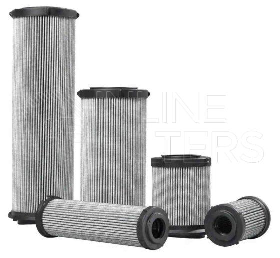 Parker 938912Q. Details: Medium Pressure Hydraulic Oil Filter Replacement Elements - iProtect GMF Series - 938912Q.