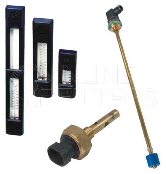 Parker FL.69112. Tank Accessories - Fluid Level / Temperature Gauges, Float and Capacitive Level Switches - FL.69112.