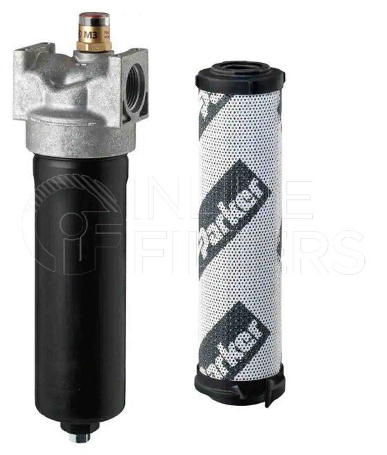 Parker GMF2120QIVPKG161. Details: Medium Pressure Inline Hydraulic Oil Filter - iProtect GMF Series - GMF2120QIVPKG161.