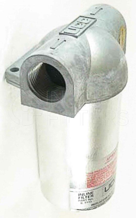 Parker IL.1115. Hydraulic Filter Product – Brand Specific Parker – Housing Product Metal hydraulic/lube filter housing Element Media Stainless steel mesh Micron 125 microns Maximum Flow 90 lpm Maximum Working Pressure 7 bar Working Temperature -30 to +80 DegC Seal Nitrile Bowl Tightening Torque 12 Nm Flow Direction Outside to Inside Replacement Element FPK-EIL1115