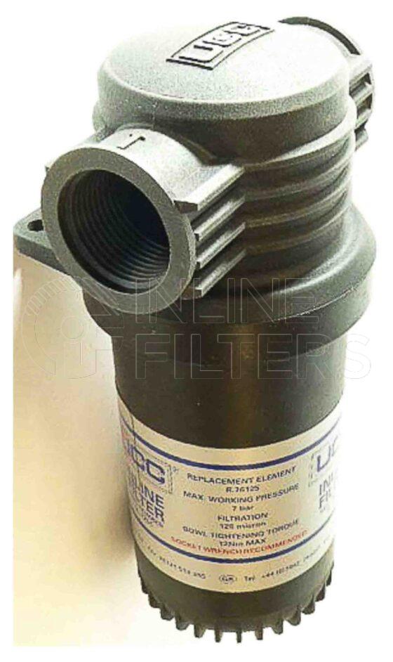 Parker IL761151. FILTER-Hydraulic(Brand Specific) Product – Brand Specific Parker – Housing Product Hydraulic/lube non corrodible filter housing Element Media Stainless steel mesh Micron 125 microns Maximum Flow 120 lpm Bowl Tightening Torque 12 Nm Flow Direction Outside to Inside Replacement Element FPK-R76115 Housing for Water FPK-IL761251